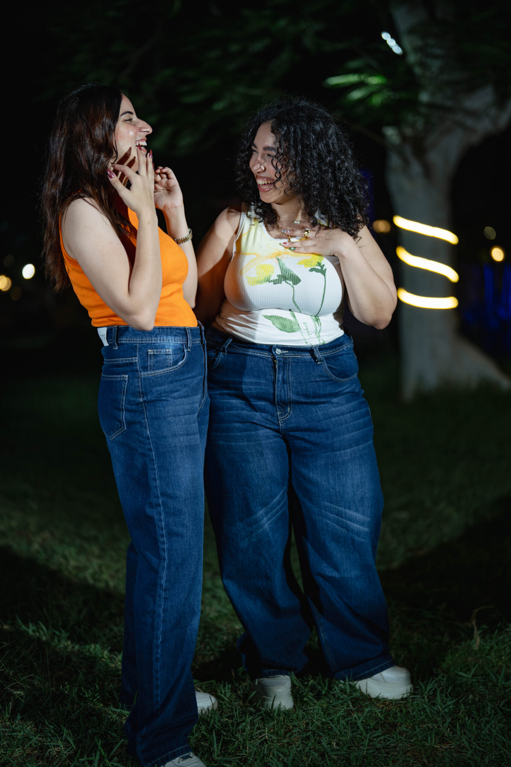 Street Wide Leg Jeans – Dark Blue